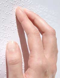 Braille Learning Braille Sight Loss